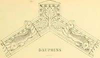 An illustration from Étude des ornements : première partie : dauphins-écailles-bucrânes-grecques-guirlandes-flots grecs (1896)