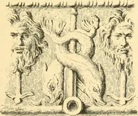 Picture 14 of 287 from Étude des ornements : première partie : dauphins-écailles-bucrânes-grecques-guirlandes-flots grecs (1896), leaf 28