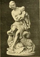 An illustration from Étude des ornements : première partie : dauphins-écailles-bucrânes-grecques-guirlandes-flots grecs (1896)