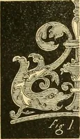 An illustration from Étude des ornements : première partie : dauphins-écailles-bucrânes-grecques-guirlandes-flots grecs (1896)
