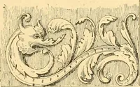 An illustration from Étude des ornements : première partie : dauphins-écailles-bucrânes-grecques-guirlandes-flots grecs (1896)
