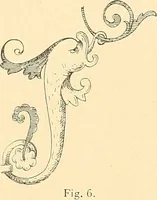 An illustration from Étude des ornements : première partie : dauphins-écailles-bucrânes-grecques-guirlandes-flots grecs (1896)