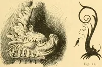 Picture 31 of 287 from Étude des ornements : première partie : dauphins-écailles-bucrânes-grecques-guirlandes-flots grecs (1896), leaf 38