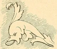 Picture 33 of 287 from Étude des ornements : première partie : dauphins-écailles-bucrânes-grecques-guirlandes-flots grecs (1896), leaf 39