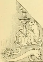 An illustration from Étude des ornements : première partie : dauphins-écailles-bucrânes-grecques-guirlandes-flots grecs (1896)