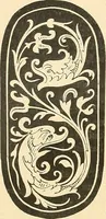 An illustration from Étude des ornements : première partie : dauphins-écailles-bucrânes-grecques-guirlandes-flots grecs (1896)