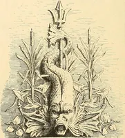 An illustration from Étude des ornements : première partie : dauphins-écailles-bucrânes-grecques-guirlandes-flots grecs (1896)