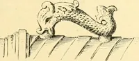 An illustration from Étude des ornements : première partie : dauphins-écailles-bucrânes-grecques-guirlandes-flots grecs (1896)