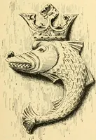 An illustration from Étude des ornements : première partie : dauphins-écailles-bucrânes-grecques-guirlandes-flots grecs (1896)