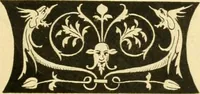 An illustration from Étude des ornements : première partie : dauphins-écailles-bucrânes-grecques-guirlandes-flots grecs (1896)