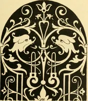 An illustration from Étude des ornements : première partie : dauphins-écailles-bucrânes-grecques-guirlandes-flots grecs (1896)