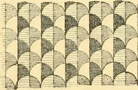 An illustration from Étude des ornements : première partie : dauphins-écailles-bucrânes-grecques-guirlandes-flots grecs (1896)