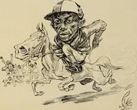Picture 9 of 22 from Turf in caricature. (1900), leaf 20