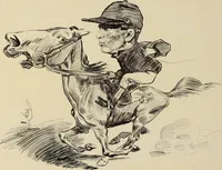 An illustration from Turf in caricature. (1900)