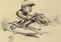 An illustration from Turf in caricature. (1900)