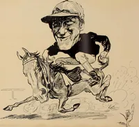 Picture 17 of 22 from Turf in caricature. (1900), leaf 36