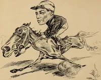 Picture 18 of 22 from Turf in caricature. (1900), leaf 38