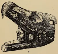 An illustration from Turquois mosaic art in ancient Mexico (1922)