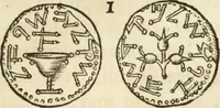 An illustration from Turris Babel, sive Archontologia qua Primo Priscorum post diluvium hominum vita, mores rerumque gestarum magnitudo, Secundo Turris fabrica civitatumque extructio, consusio linguarum, inde gentium transmigrationis... (1679)