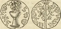 An illustration from Turris Babel, sive Archontologia qua Primo Priscorum post diluvium hominum vita, mores rerumque gestarum magnitudo, Secundo Turris fabrica civitatumque extructio, consusio linguarum, inde gentium transmigrationis... (1679)