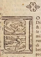 Picture 37 of 48 from [Tutte le opere del famosissimo Ruzante : di nuovo con somma diligenza rivedute, et corrette : et aggiuntovi un sonnetto et una canzone dell'istesso autore .. (1584), leaf 485