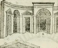 An illustration from Tutte l'opere d'archittetura, et prospetiua (1619)