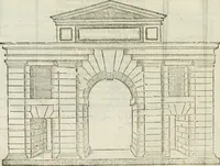 An illustration from Tutte l'opere d'archittetura, et prospetiua (1619)