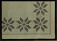 An illustration from The Twentieth century pattern book for Norwegian lace and embroidery (1908)