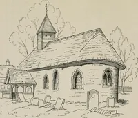 An illustration from Twenty-two of the churches of Essex architecturally described and illustrated (1856)
