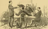 An illustration from 'Twixt two worlds : a narrative of the life and work of William Eglinton (1886)