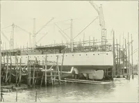 An illustration from Two centuries of shipbuilding by the Scotts at Greenock. Partly reprinted from "Engineering" (1920)