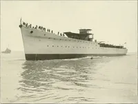 An illustration from Two centuries of shipbuilding by the Scotts at Greenock. Partly reprinted from "Engineering" (1920)