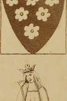 An illustration from Two letters on the origin, antiquity, and history, of Norman tiles, stained with armorial bearings (1794)