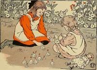 Picture 12 of 64 from Two little southern sisters and their garden plays (1919), leaf 30