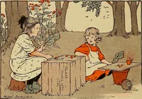 Picture 34 of 64 from Two little southern sisters and their garden plays (1919), leaf 79