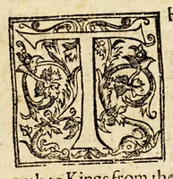 An illustration from The twoo bookes of Francis Bacon. : Of the proficience and aduancement of learning, diuine and humane. To the King (1605)