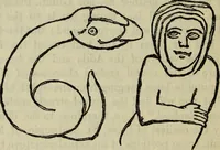 An illustration from The two paths ; Love's meinie ; also, Val d'arno ; The pleasures of England ; Mornings in Florence ; Time and tide ; The art of England ; Notes on the construction of sheepfolds (1800)