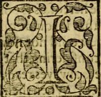 An illustration from Two and twentie sermons of Maister Iohn Calvin : in which sermons is most religiously handled the hundredth and nineteenth Psalme of David, by eight verses aparte according to the Hebrewe alphabet (1580)