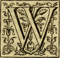 An illustration from Two and twentie sermons of Maister Iohn Calvin : in which sermons is most religiously handled the hundredth and nineteenth Psalme of David, by eight verses aparte according to the Hebrewe alphabet (1580)