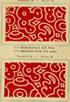 Picture 96 of 159 from Typfarben auf Baumwolle : gedruckt und geätzt = Standard colours on cotton : printed and discharged (1900), leaf 46