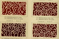 Picture 133 of 159 from Typfarben auf Baumwolle : gedruckt und geätzt = Standard colours on cotton : printed and discharged (1900), leaf 58