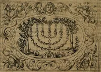 An illustration from Typicus hieropolitarcha, in antitypo expressus, anno Christi eodem : quo Theodorus Adolphus Paderbornensis Antistes XXXXVI a suis rite inauguratus ista sua exhibebat insignia (1651)