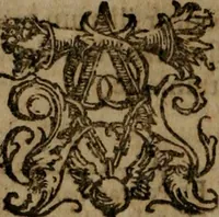 An illustration from Typicus hieropolitarcha, in antitypo expressus, anno Christi eodem : quo Theodorus Adolphus Paderbornensis Antistes XXXXVI a suis rite inauguratus ista sua exhibebat insignia (1651)