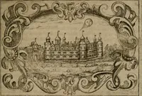 An illustration from Typicus hieropolitarcha, in antitypo expressus, anno Christi eodem : quo Theodorus Adolphus Paderbornensis Antistes XXXXVI a suis rite inauguratus ista sua exhibebat insignia (1651)