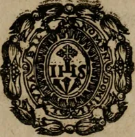An illustration from Typicus hieropolitarcha, in antitypo expressus, anno Christi eodem : quo Theodorus Adolphus Paderbornensis Antistes XXXXVI a suis rite inauguratus ista sua exhibebat insignia (1651)