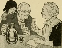 An illustration from The typography of advertisements that pay : how to choose and combine type faces, engravings and all the other mechanical elements of modern advertisement construction (1917)