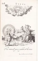 Picture 27 of 33 from Typus mundi, in quo eius calamitates et pericula nec non diuini, humanique amoris antipathia emblematice proponuntur (1627), leaf 116