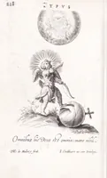 An illustration from Typus mundi, in quo eius calamitates et pericula nec non diuini, humanique amoris antipathia emblematice proponuntur (1627)