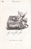 Picture 7 of 33 from Typus mundi, in quo eius calamitates et pericula nec non diuini, humanique amoris antipathia emblematice proponuntur (1627), leaf 40