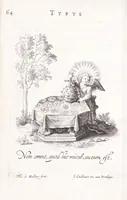 Picture 16 of 33 from Typus mundi, in quo eius calamitates et pericula nec non diuini, humanique amoris antipathia emblematice proponuntur (1627), leaf 72